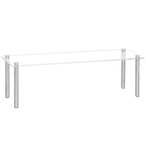 Rectangular Clear Acrylic Dessert Display Riser Stand - MyGift
