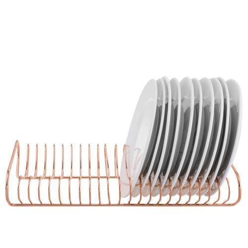 Rose Gold Metal Dish Drying Rack – MyGift