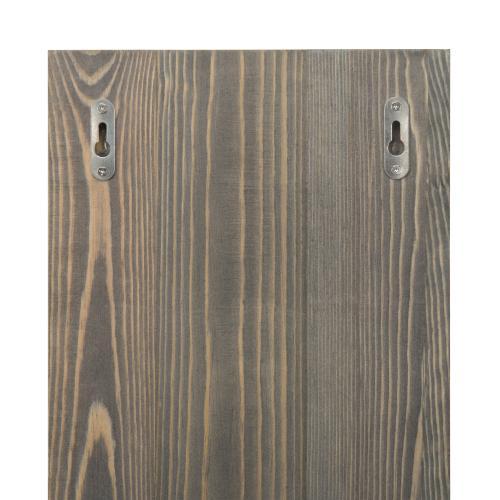 Rustic Grey Mail Sorter w/ Chalkboard Labels