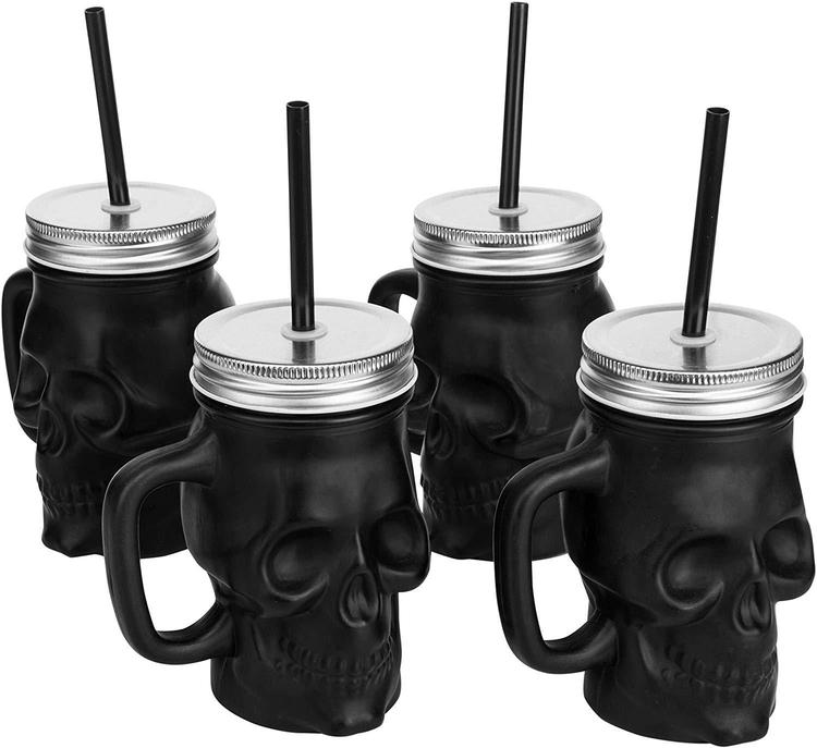 https://www.mygift.com/cdn/shop/products/set-of-4-matte-black-glass-skull-shaped-drink-cups-with-jar-lid-straw-5.jpg?v=1593134055