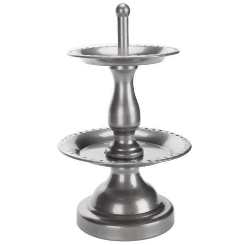Silver Tone Jewelry Fountain Rack