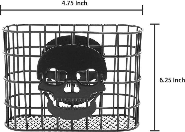 Skull Metal Wire Napkin Dispenser - MyGift