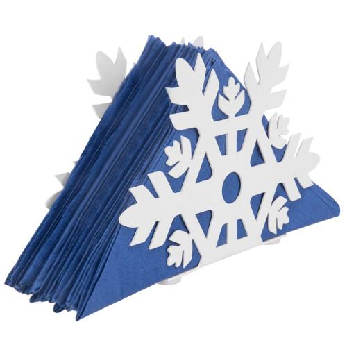Snowflake Cutout Design Napkin Holder
