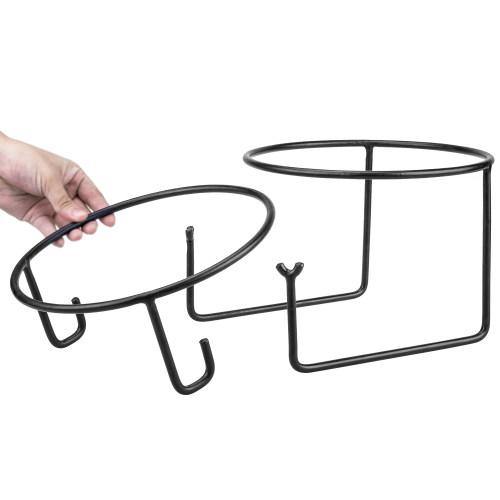 Tabletop Black Metal Wire Pizza Pie Holder Stand - MyGift