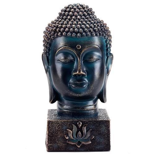 Buddha Bust with Lotus Display Base - MyGift