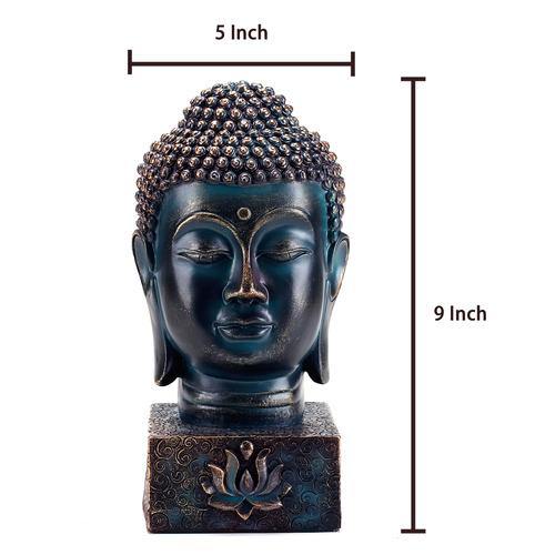 Buddha Bust with Lotus Display Base - MyGift