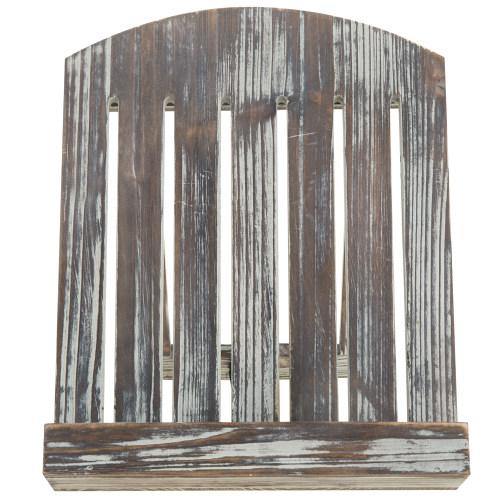 Torched Wood Cookbook/Tablet Holder - MyGift