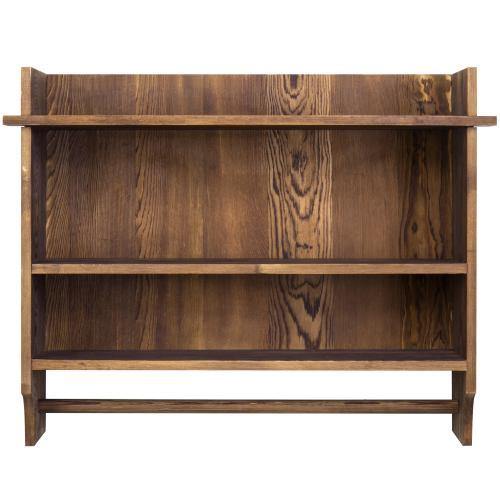 Urban Wood Bathroom Shelves with Towel Bar - MyGift