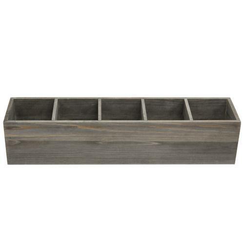 Vintage Gray Toothbrush Holder/Toiletries Organizer Rack - MyGift