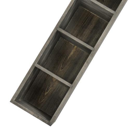 Vintage Gray Toothbrush Holder/Toiletries Organizer Rack - MyGift