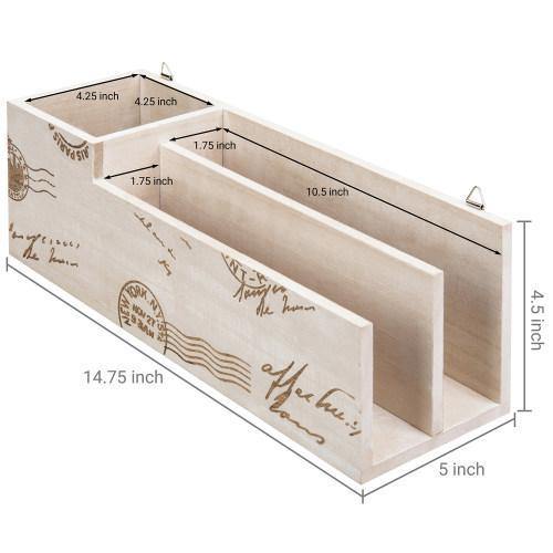 Vintage Stamp Design Mail Sorter - MyGift