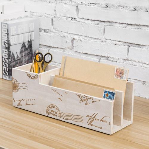 Vintage Stamp Design Mail Sorter - MyGift