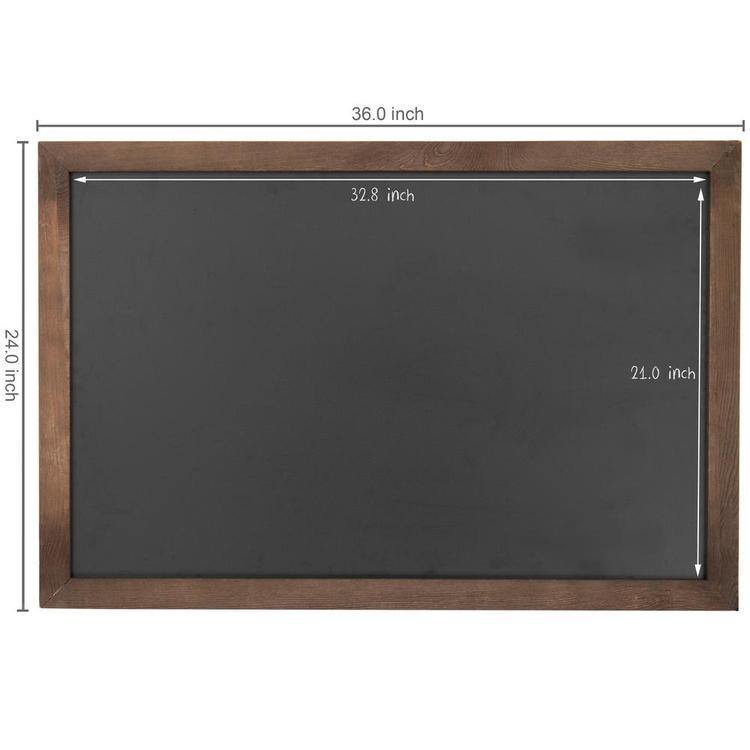 Vintage Wall Mounted Wood Framed Chalkboard - MyGift