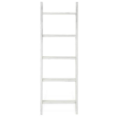 Vintage White Blanket Ladder - MyGift