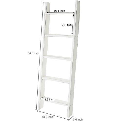 Vintage White Blanket Ladder - MyGift