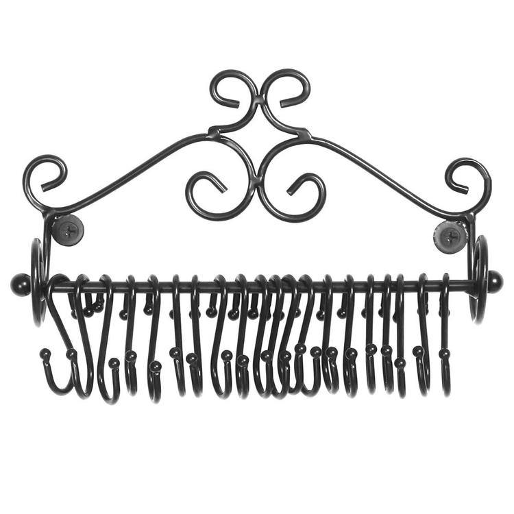 Wall Mounted Metal Jewelry Storage Rack - MyGift