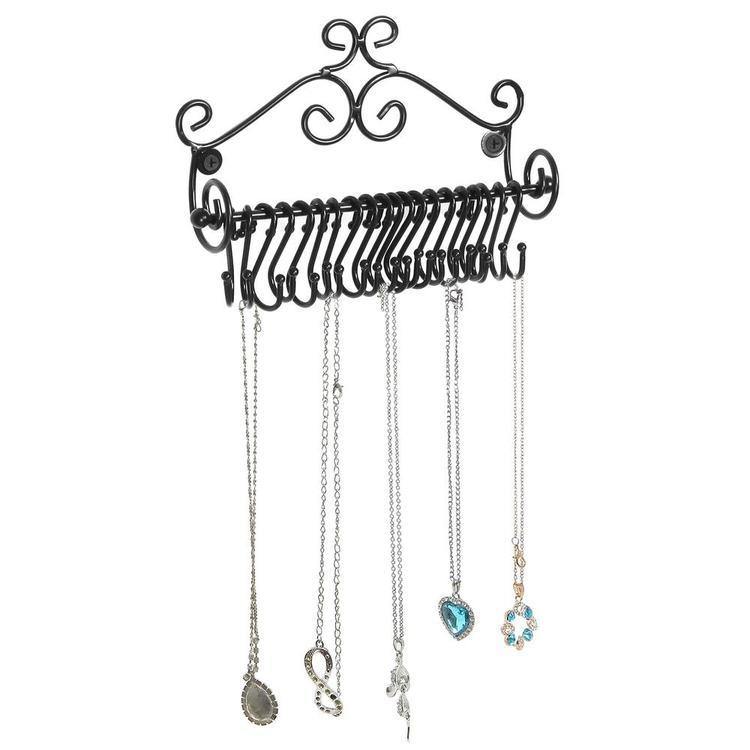 Wall Mounted Metal Jewelry Storage Rack - MyGift