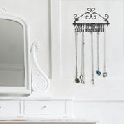 Wall Mounted Metal Jewelry Storage Rack - MyGift