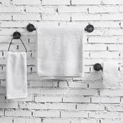 Wall Mounted Metal Pipe Bathroom Accessory Set - MyGift