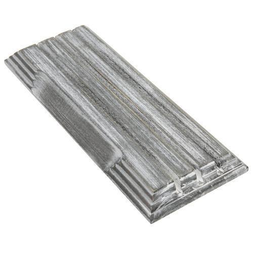 Whitewashed Gray Wood Challenge Military Coin Display Stand - MyGift
