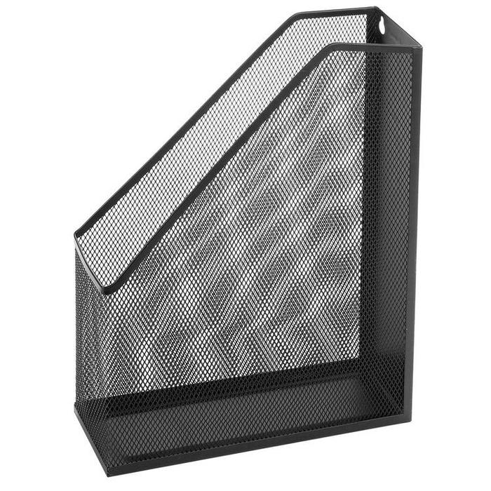 Wire Mesh Wall Mounted / Freestanding Document Rack, Set of 2, Black ...
