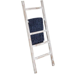 White discount clothes ladder