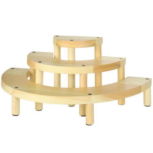 Wood Semicircle Cupcake Display Stand - MyGift
